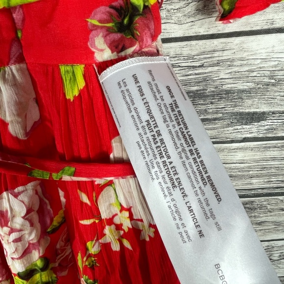 BCBGMAXAZRIA Rose Bloom Maxi Dress - New with tags - Picture 15 of 16